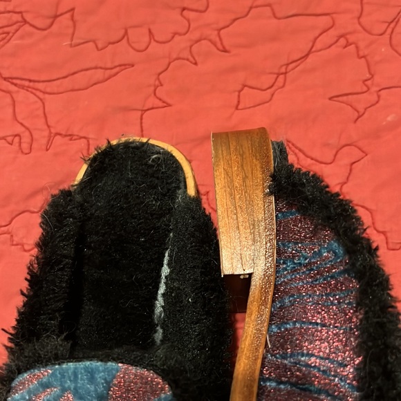 Free People butterfly effect faux fur mules - Picture 3 of 5